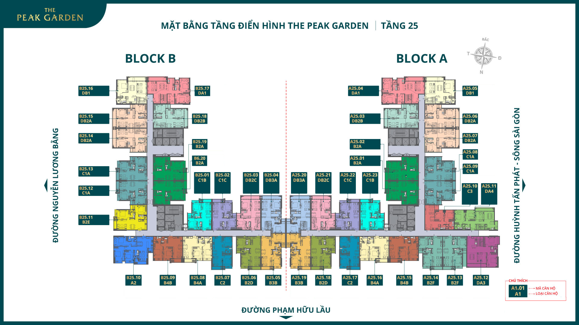 Tầng 25 — Căn hộ đặc biệt
